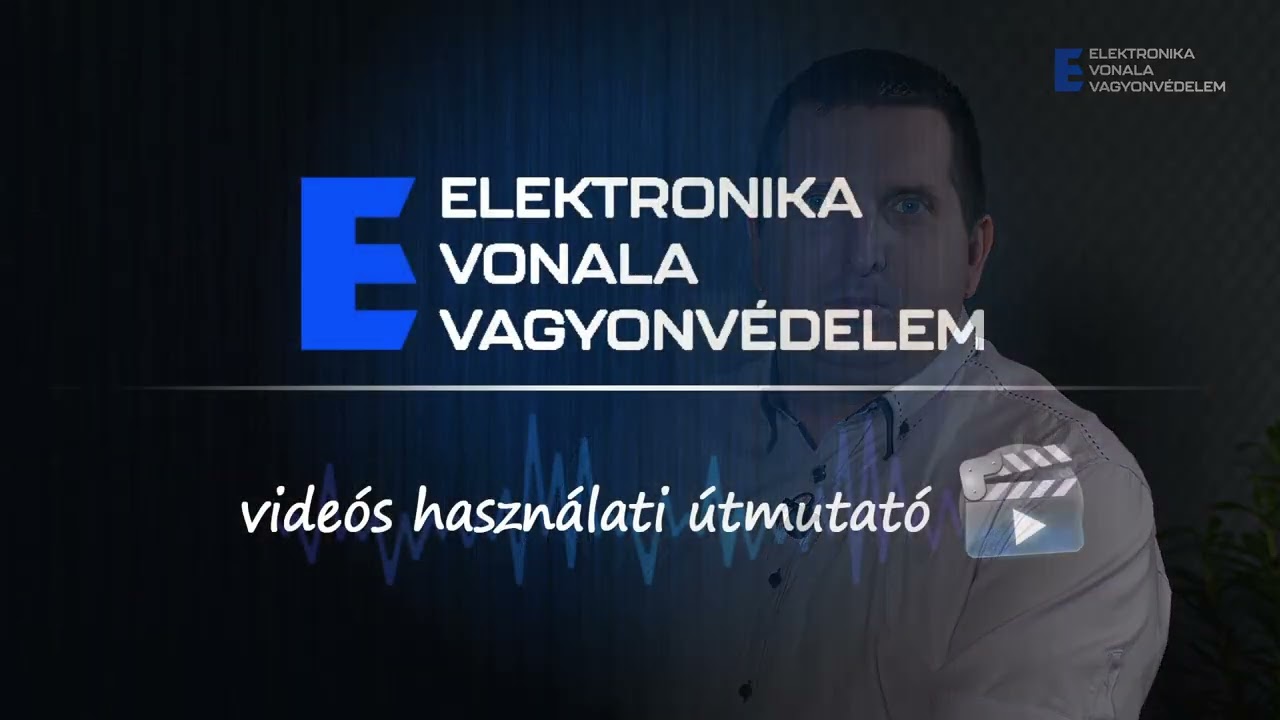 Zóna kiiktatás Paradox SP/MG riasztóközponton LED-es kezelőegységgel.