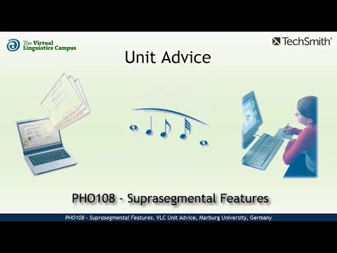 PHO108 - Unit Advice (Suprasegmental Features)