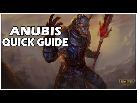 QUICK GUIDE for How to PLAY ANUBIS in SMITE! | Smite Beginner's Guide