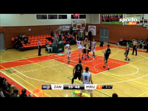 SportoTV.lt: NKL Šakių „Zanavykas" - „Vilniaus-MRU" 2014-01-11