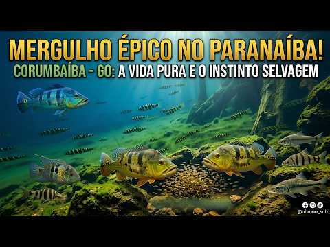 Pesca Sub e Contemplação em Corumbaíba | Diversidade Subaquática no Paranaíba