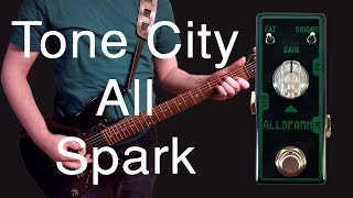 Video thumbnail for Tone City All Spark Demo by Poor Man Pedals