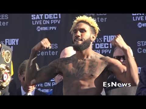 Jarrett Hurd Vs Jason Welborn Weigh In Hurd Return From Injury EsNews Boxing