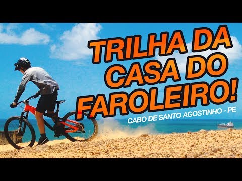 TRILHA DA CASA DO FAROLEIRO - DE BIKE EM PERNAMBUCO (English subtitles)