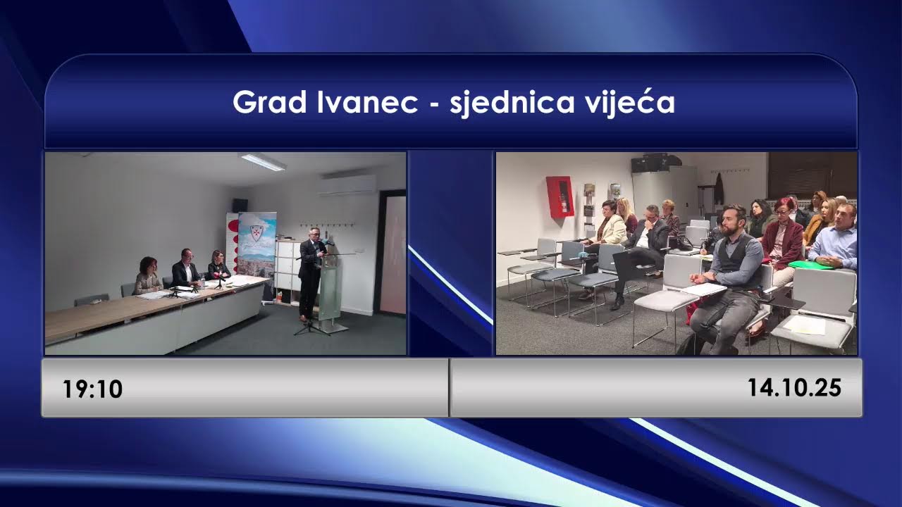 SJEVERNI.FM - UŽIVO - Grad Ivanec - 5. sjednica vijeća