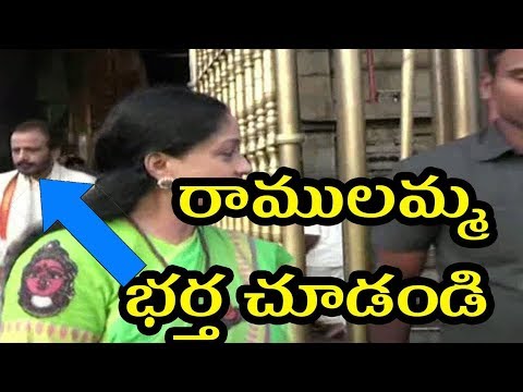 Vijayashanthi Husband Visits Tirumala