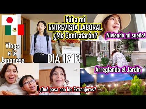 She went to her job interview. Did they hire her? 🫣 + Working in my garden 🪴 - Ruthi San ♡ 08-10-25