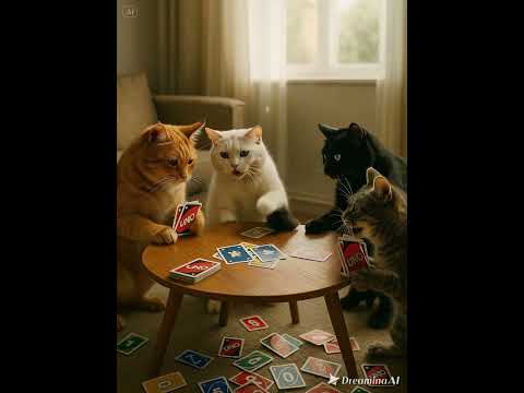 When Cats Rage-Quit UNO! 🃏💥😾