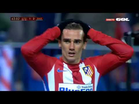 Atletico Madrid vs Barcelona 2 1 All Goals & Extended Highlights 1.2.2017 HD