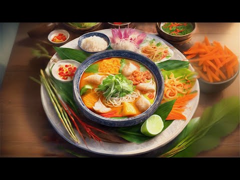 Exploring Cambodian Cuisine: The Flavorful Delight of Num Banhchok