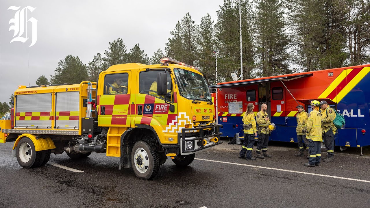 NZ Herald Live: Tongariro National Park fire update