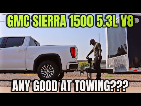 Can The GMC Sierra 1500 5.3L V8 Tow Heavy??? Let's Find Out!
