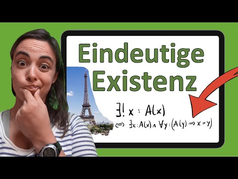 Unimathe: Propositional Logic #4 | Unique Existence (Quantifier ∃!) | Definition, Example, Exercise