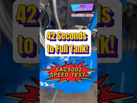 42 Seconds to Full Tank! SAC5002 Speed Test