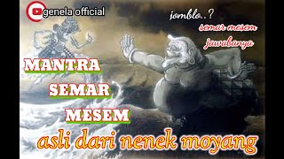 Download lagu MANTRA SEMAR MESEM asli dari nenek moyang pelet maha dahsyat sudah  terkenal dari zaman dulu kala mp3