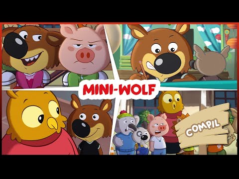 🐺 Mini-Wolf - Back to School 📚 | COMPILATION 2024