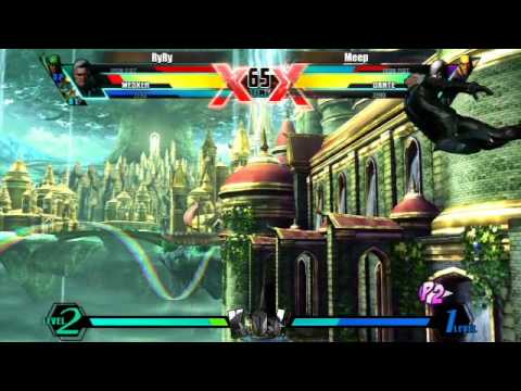 Knock Out Fights - UMVC3 - RyRy (Zero/Fist/Wek) Vs. Meep (Zero/Fist/Dante)