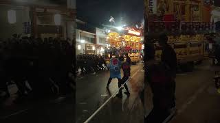 【藤枝大祭り】屋台引き違い　上伝馬区/小坂区　2025