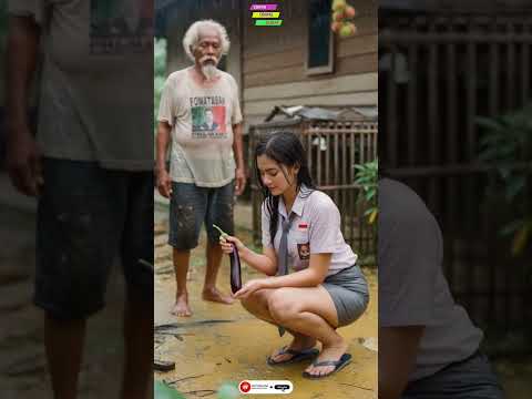 Heavy Rain in Village Life with rainstorm and thunder #fyp #HeavyRain #RainyDay