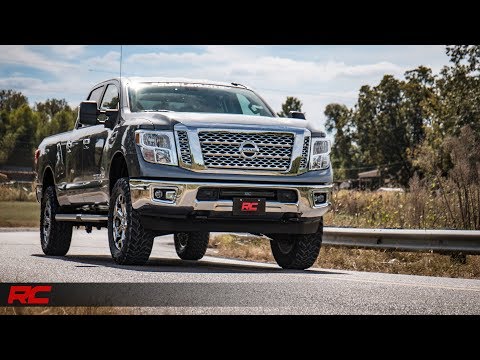 2017 Nissan Titan XD Rough Country Off-Road Edition (Silver) Vehicle Profile