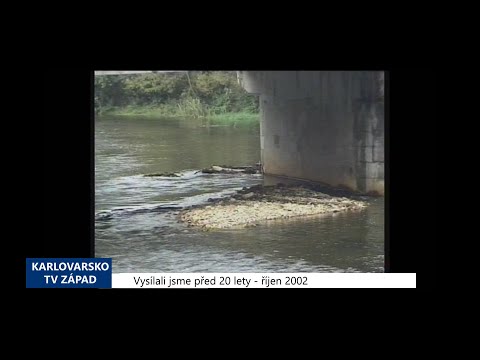2002 – Sokolov: Město chce po Povodí vyčištění koryt Ohře (TV Západ)