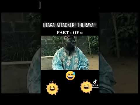 Baba Suwe toasting a beautiful lady