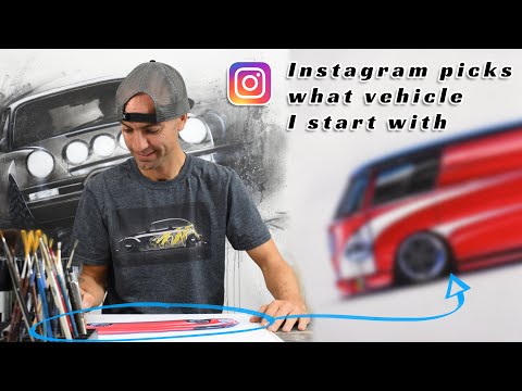 My Instagram Followers Pick the Car, I do the rest | From Sketch to Render