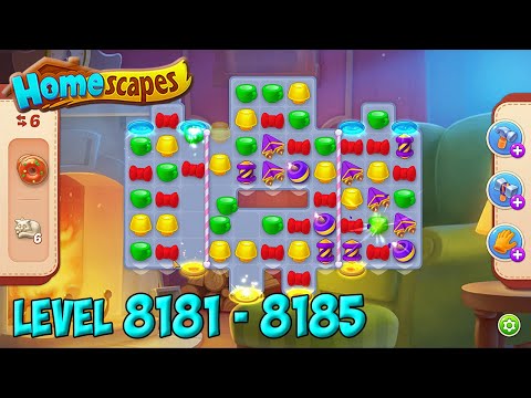 Homescapes level 8181 - 8185 🏡 Playrix HD