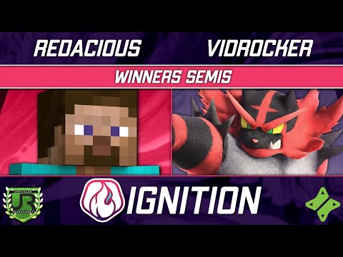 Redacious (Steve) vs Vidrocker (Incineroar) - Ignition 303 WINNERS SEMIS