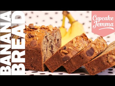 Best Ever Banana Bread Recipe | Cupcake Jemma