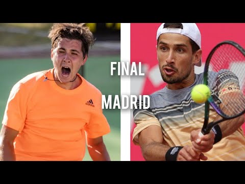 Pedro Cachin VS Alexander Shevchenko | ATP Challenger Madrid Open Spain 2023 | Final