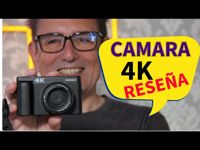 Vídeo relacionado con Cámara Digital, Cámara de Enfoque Automático 1080P, Cámara Digital de Apuntar y Disparar con Zoom de 16X, Pantalla TFT de 2,4 Pulgadas, Cámara Pequeña Compacta de 50MP