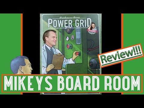 Power Grid Review - Board Game by Rio Grande Games - Two Player Review!