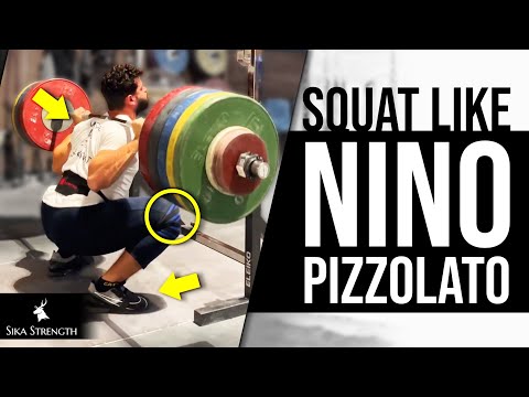 Long Femur Lifters Learn From Nino's Squat!