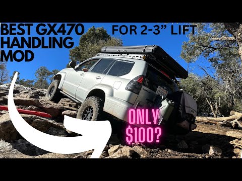The BEST HANDLING MODIFICATION for a LIFTED Lexus GX470 | GX460 | Toyota 4Runner