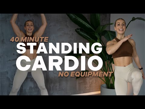 40 MIN CARDIO WORKOUT | ALL STANDING | FULL BODY | 3 Circuits | High Intensity | NO Weights
