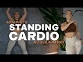 40 MIN CARDIO WORKOUT ALL STANDING FULL BODY 3 Circuits High Intensity NO Weights