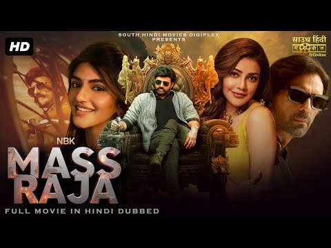 NBK 108 MASS RAJA - Hindi Dubbed Movie | Nandamuri Balakrishna, Kajal A., Sreeleela | Action Movie