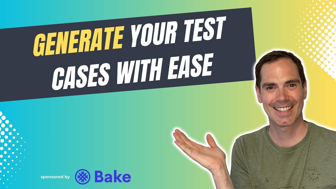 Generate Your Test Cases With Ease
