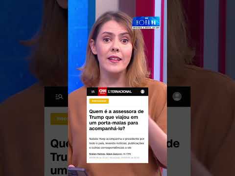 Quem é a assessora de Trump que viajou em um porta-malas para acompanhá-lo?