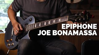 Video thumbnail for Epiphone Joe Bonamassa Les Paul Standard Pelham Blue | Demo by Fusionmusic Studio