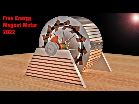 Free Energy Generator - Magnet Motor 2022 - Permanent Magnet Machine