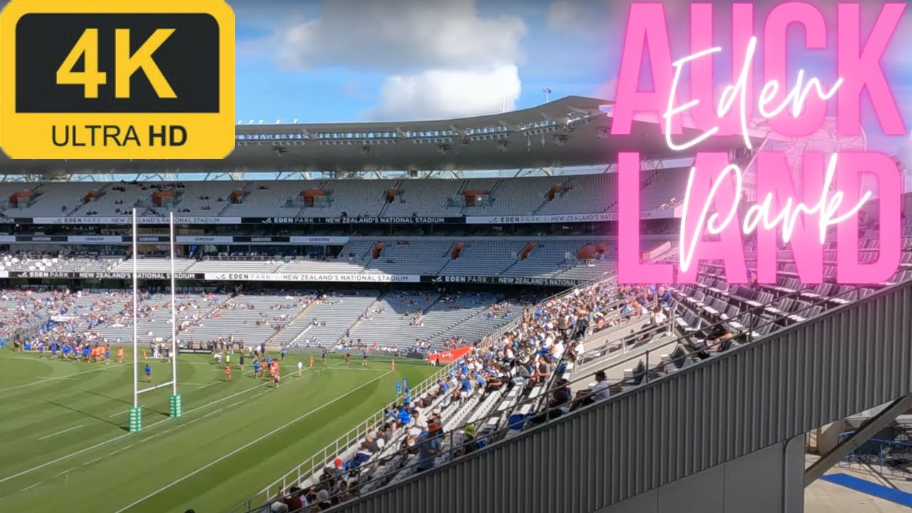 Take a walk around the largest sports stadium in New Zealand