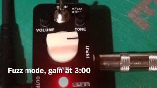Video thumbnail for Mooer Thunderball Bass Demo by theDarrenbass
