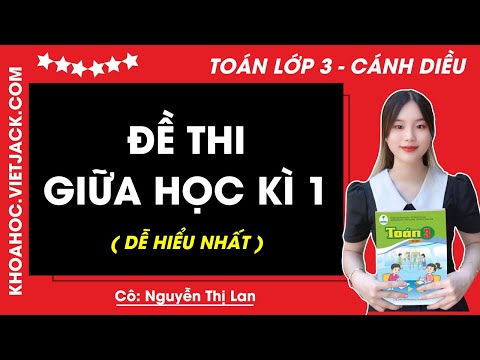 Đề cương ôn tập Toán lớp 3 Cánh diều (có đáp án)