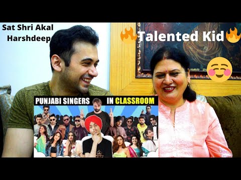 Akki and Mom Reaction - PUNJABI SINGERS in CLASSROOM | Funny Conversation | HARSHDEEP SINGH | Part 1