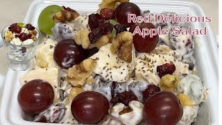 Easy Red Delicious Apple Salad