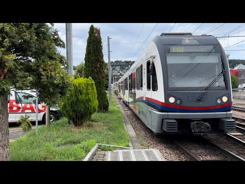 Bahnverkehr in Bremgarten (24.07.2023)
