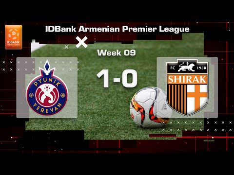 Pyunik - Shirak 1:0, IDBank Armenian Premier League 2023/24, Week 09