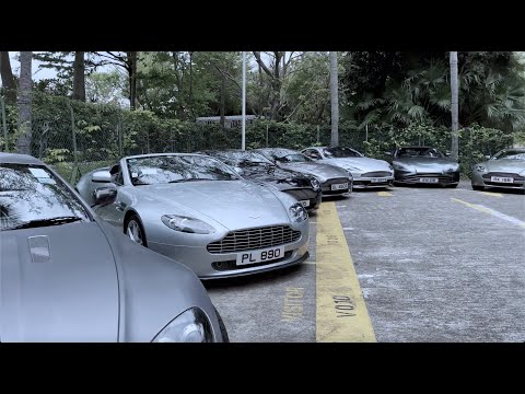 Central to Tai Tam to Gold Coast. Aston Martin Enthusiasts Drive - June 5, 2021 (Hong Kong)